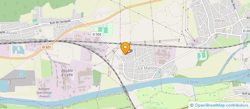 localisation de l'entreprise MONSIEUR GUILLAUME LESUEUR  LE MANOIR