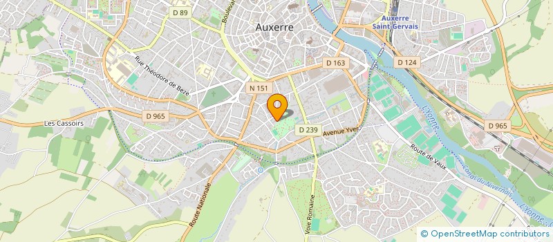 localisation de l'entreprise MONSIEUR GUILLAUME LETELLIER à AUXERRE