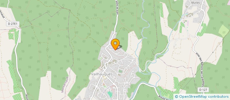 localisation de l'entreprise MONSIEUR GUILLAUME LETELLIER  VAILHAUQUES