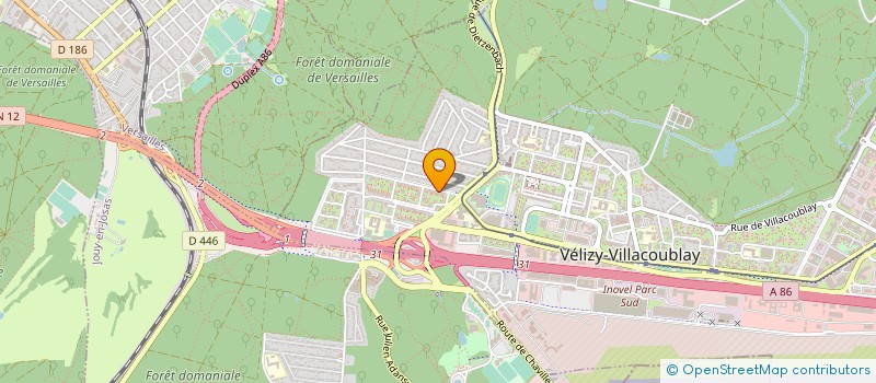 localisation de l'entreprise MONSIEUR GUILLAUME LETEURTRE à VELIZY-VILLACOUBLAY