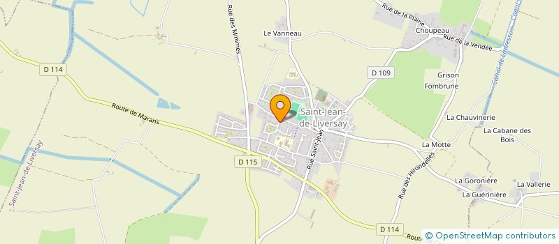 localisation de l'entreprise MONSIEUR GUILLAUME LETRUT  SAINT-JEAN-DE-LIVERSAY