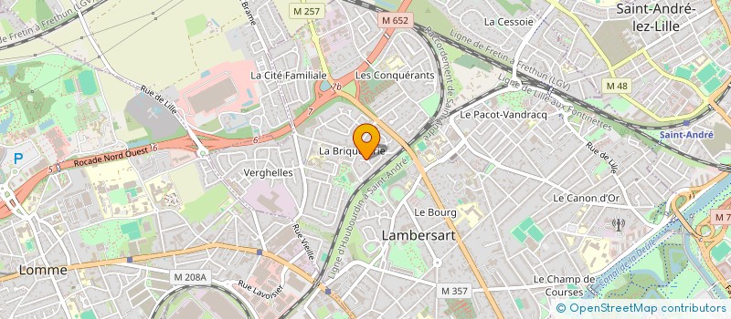 localisation de l'entreprise MONSIEUR GUILLAUME LETURCQ à LAMBERSART