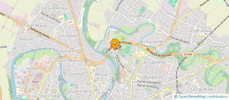 localisation de l'entreprise MONSIEUR GUILLAUME LETURGEON à NIORT