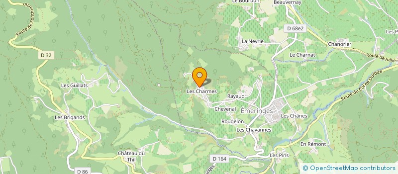 localisation de l'entreprise MONSIEUR GUILLAUME LEULIET  EMERINGES