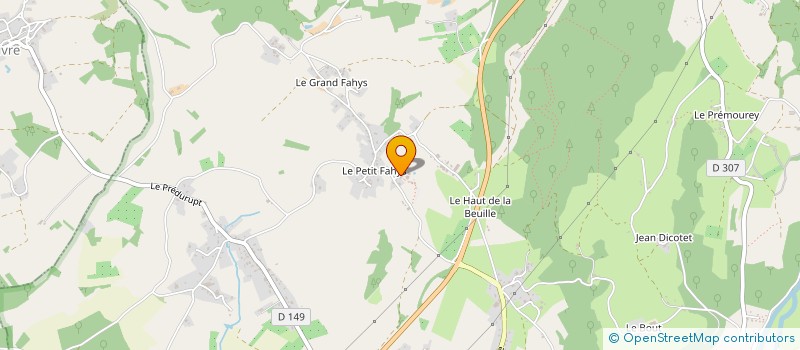 localisation de l'entreprise MONSIEUR GUILLAUME LEUVREY  FOUGEROLLES-SAINT-VALBERT