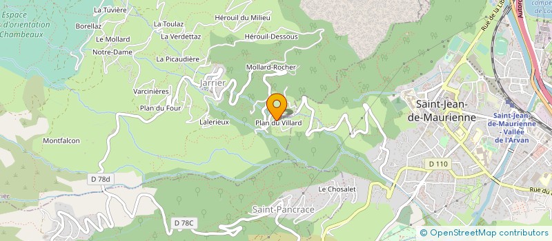 localisation de l'entreprise MONSIEUR GUILLAUME LEVARD  VILLAREMBERT