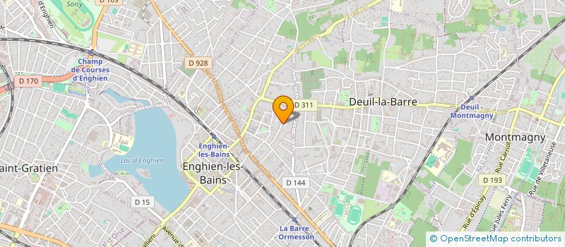 localisation de l'entreprise MONSIEUR GUILLAUME LEVASSEUR  MONTMORENCY