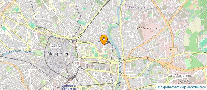 localisation de l'entreprise MONSIEUR GUILLAUME LEVERT à MONTPELLIER