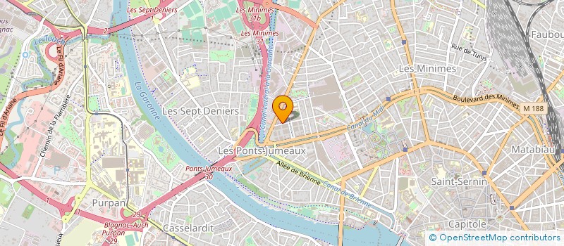 localisation de l'entreprise MONSIEUR GUILLAUME LEVESQUE à TOULOUSE