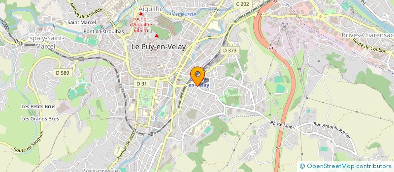 localisation de l'entreprise MONSIEUR GUILLAUME LEVET  LE PUY-EN-VELAY