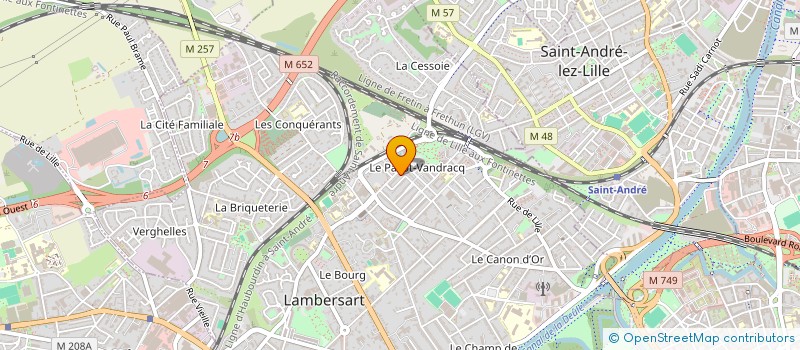 localisation de l'entreprise MONSIEUR GUILLAUME LEWALLE à LAMBERSART