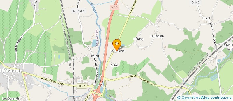 localisation de l'entreprise MONSIEUR GUILLAUME LIGNAT  LARUSCADE