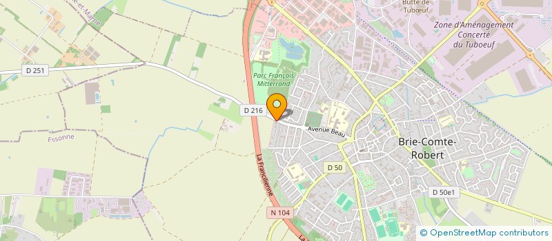 localisation de l'entreprise MONSIEUR GUILLAUME LLAMBRICH-GONZALVO  BRIE-COMTE-ROBERT