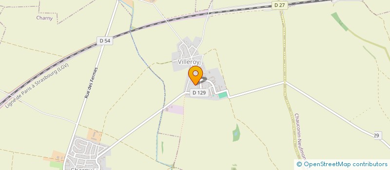 localisation de l'entreprise MONSIEUR GUILLAUME LOICHOT à VILLEROY