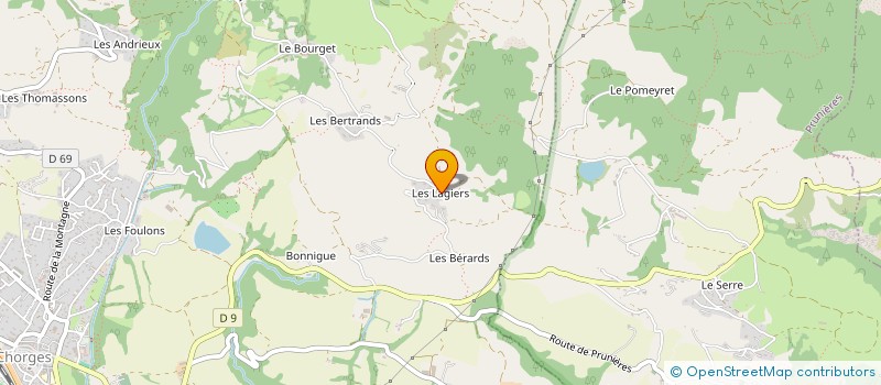 localisation de l'entreprise MONSIEUR GUILLAUME LOIGEROT  LA BATIE NEUVE