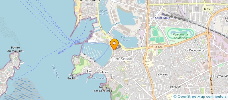 localisation de l'entreprise MONSIEUR GUILLAUME LOISEAU à SAINT-MALO