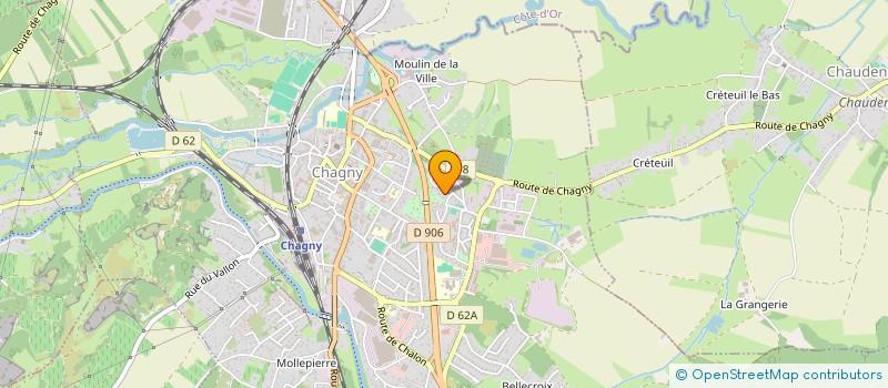 localisation de l'entreprise MONSIEUR GUILLAUME LOISY  CHAGNY