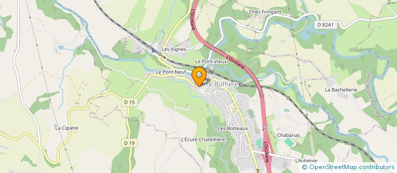localisation de l'entreprise MONSIEUR GUILLAUME LONGCHAMPS à PIERRE-BUFFIERE