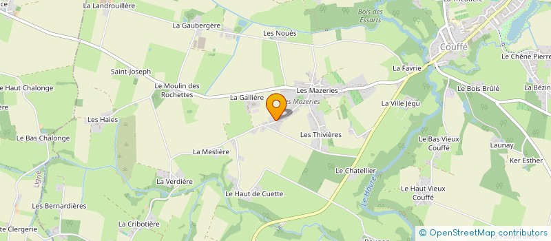 localisation de l'entreprise MONSIEUR GUILLAUME LONGEPE  COUFFE