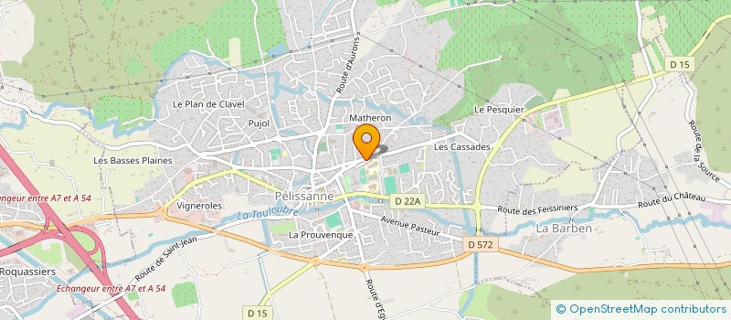localisation de l'entreprise MONSIEUR GUILLAUME LONGIN à PELISSANNE