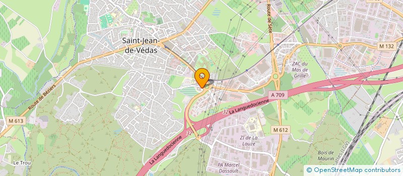 localisation de l'entreprise MONSIEUR GUILLAUME LONJON à SAINT-JEAN-DE-VEDAS