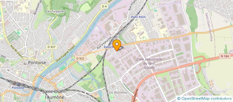 localisation de l'entreprise MONSIEUR GUILLAUME LOPES à SAINT-OUEN-L'AUMONE