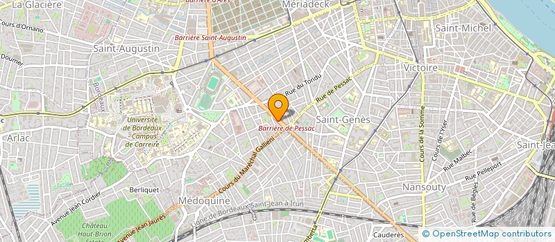 localisation de l'entreprise MONSIEUR GUILLAUME LOPEZ  BORDEAUX