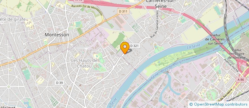 localisation de l'entreprise MONSIEUR GUILLAUME LOPEZ à CARRIERES-SUR-SEINE