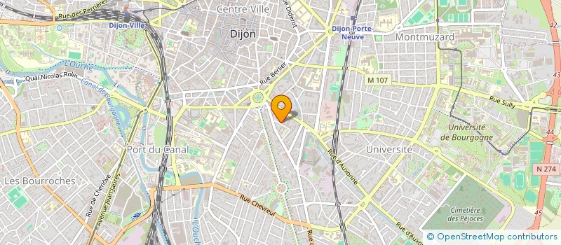 localisation de l'entreprise MONSIEUR GUILLAUME LOREAU à DIJON