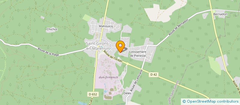 localisation de l'entreprise MONSIEUR GUILLAUME LOUSTALET LACOURETTE  VIELLE-SAINT-GIRONS