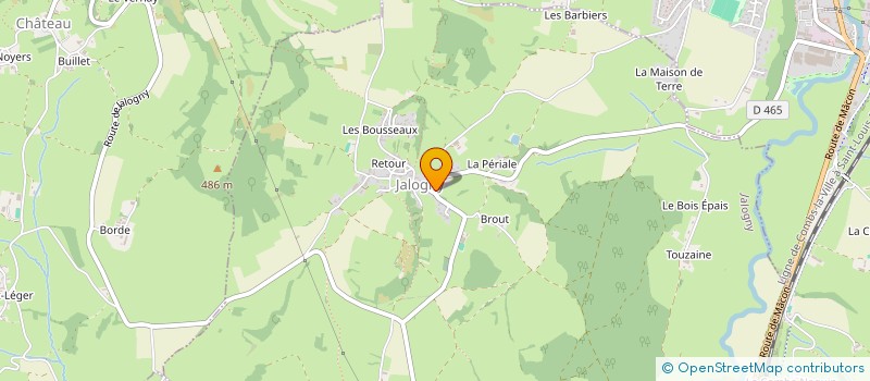 localisation de l'entreprise MONSIEUR GUILLAUME LOUVEL  DONZY-LE-PERTUIS