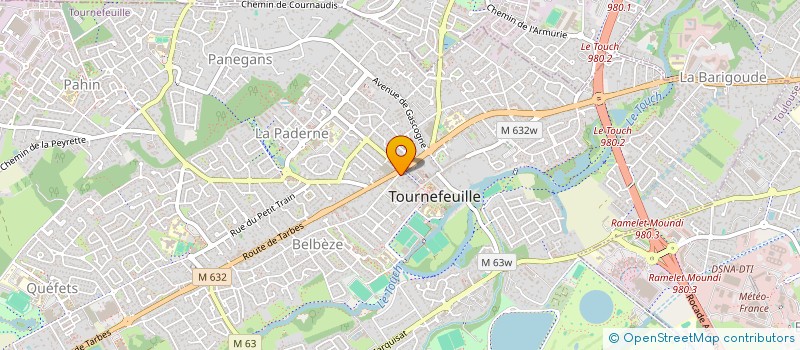 localisation de l'entreprise MONSIEUR GUILLAUME LUBIENICKI à TOURNEFEUILLE