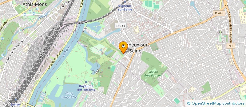 localisation de l'entreprise MONSIEUR GUILLAUME LUBIN  GRIGNY