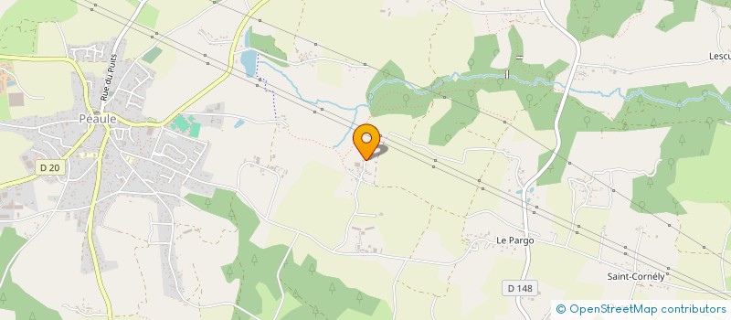 localisation de l'entreprise MONSIEUR GUILLAUME LUCAS à PEAULE