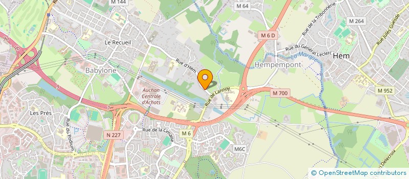 localisation de l'entreprise MONSIEUR GUILLAUME LUCQUIAUD à VILLENEUVE D ASCQ