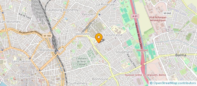 localisation de l'entreprise MONSIEUR GUILLAUME LUDET à TOULOUSE