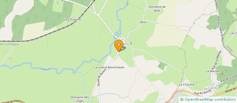 localisation de l'entreprise MONSIEUR GUILLAUME LUNEAU  REMILLY