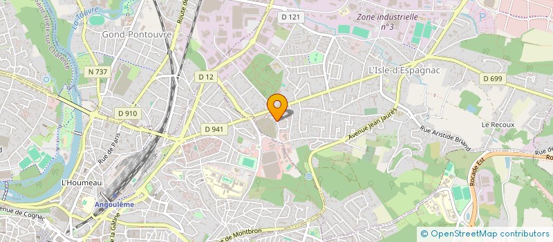 localisation de l'entreprise MONSIEUR GUILLAUME LUQUET  L'ISLE-D'ESPAGNAC