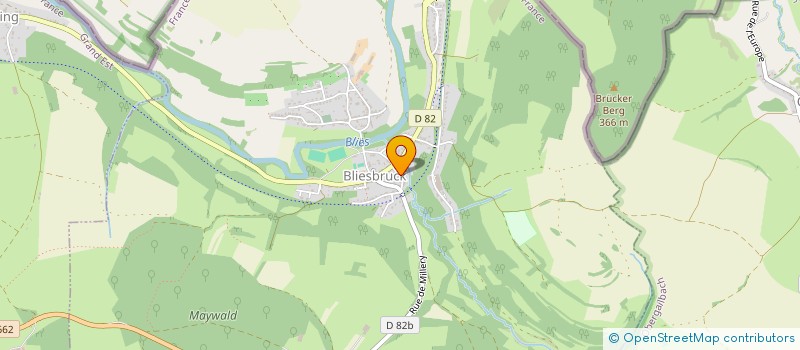 localisation de l'entreprise MONSIEUR GUILLAUME LUTZ  BLIESBRUCK