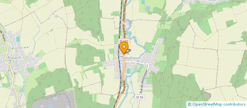 localisation de l'entreprise MONSIEUR GUILLAUME MACCHI  WALHEIM