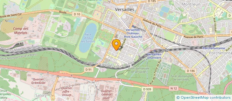 localisation de l'entreprise MONSIEUR GUILLAUME MACHU à VERSAILLES