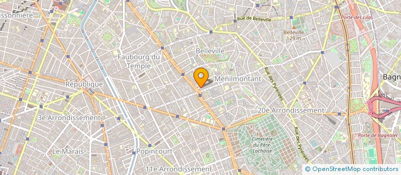 localisation de l'entreprise MONSIEUR GUILLAUME MADIN  PARIS