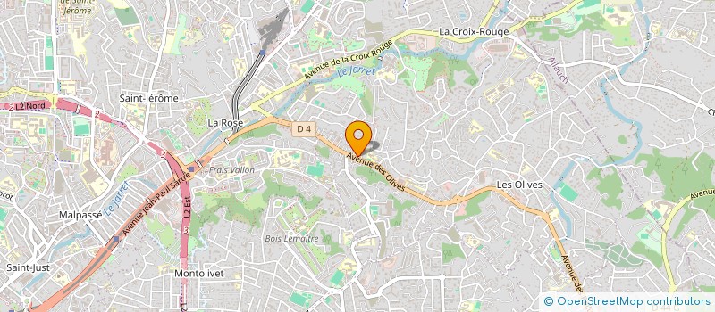 localisation de l'entreprise MONSIEUR GUILLAUME MADIONA  MARSEILLE