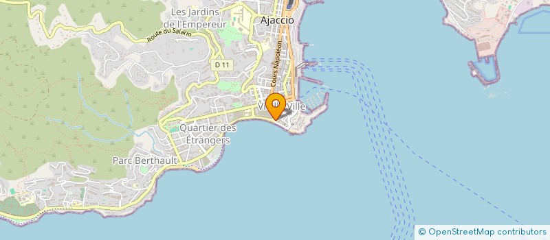 localisation de l'entreprise MONSIEUR GUILLAUME MADRY à AJACCIO