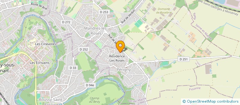 localisation de l'entreprise MONSIEUR GUILLAUME MAERTENS  PERIGNY