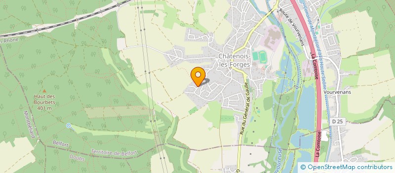 localisation de l'entreprise MONSIEUR GUILLAUME MAESTRI à CHATENOIS-LES-FORGES