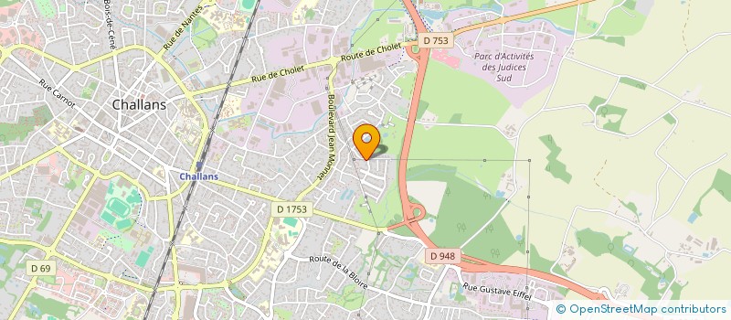 localisation de l'entreprise MONSIEUR GUILLAUME MAGNAN à CHALLANS