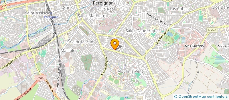 localisation de l'entreprise MONSIEUR GUILLAUME MAGNOUAT  PERPIGNAN