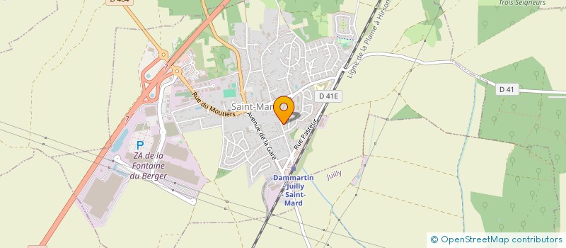 localisation de l'entreprise MONSIEUR GUILLAUME MAGNY  SAINT-MARD