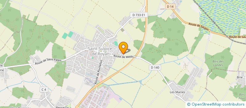 localisation de l'entreprise MONSIEUR GUILLAUME MAIANO  SAINT-SULPICE-DE-ROYAN